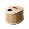 Chinese Supplier Portable Dry Steam Sauna Pedicure Wooden Foot Tub