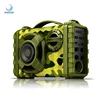 Portable Big Power Wireless Speakers With USB Flashing Colorful LED Light and 1*Wired Microphone