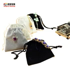 Top quality jewelry velvet suede flannel pouch