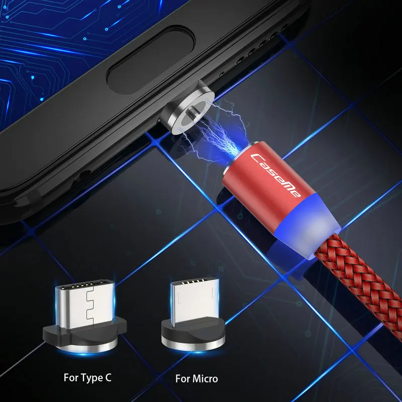 Free Shipping CaseMe LED Magnetic Charger Cable For iPhone Micro USB Type C Phone Charging USB Cable Fast Charging 1M, Black/red/gold/sliver
Free Shipping CaseMe LED Magnetic Charger Cable For iPhone Micro USB Type C Phone Charging USB Cable Fast Charging 1M, Black/red/gold/sliver
