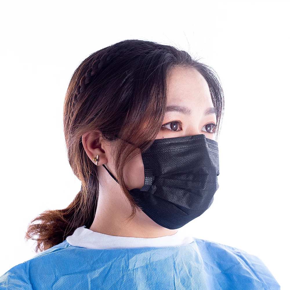 black mouth mask disposable black mouth mask disposable