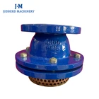 Superior quality 6 inch casting water pump foot operated valve