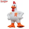 Inflatable chicken moscot balloon animal mascot Giant inflatable animals