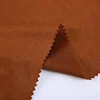 Home textile anti static synthetic interlock 100% polyester suede fabric for sofa