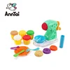 kids pretend play mini tableware noodle maker color dough toy with color box
