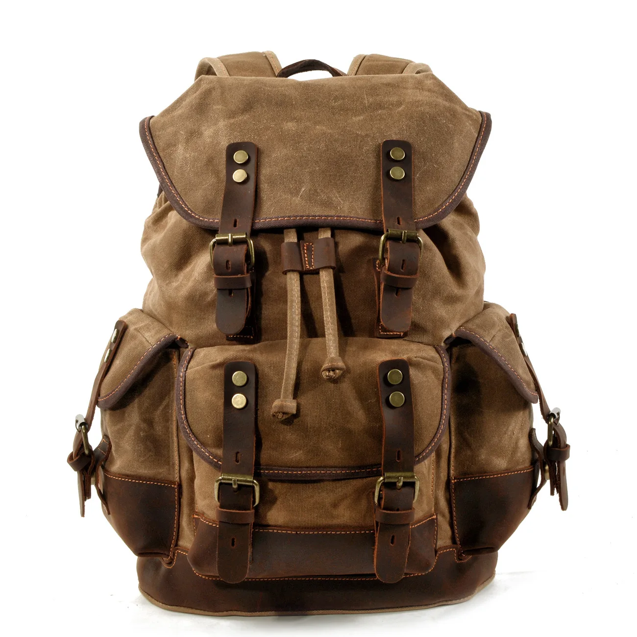 2019 New Design Vintage Waxed Canvas Outdoor Climbing Trekking Backpack Rucksack, Dark gray,coffee, army green,khaki
2019 New Design Vintage Waxed Canvas Outdoor Climbing Trekking Backpack Rucksack, Dark gray,coffee, army green,khaki