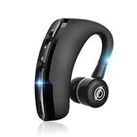 

V9 Handsfree Business Wireless Bluetooth Headset with Mic Voice Control Headphone for Drive Connect with 2 Phone