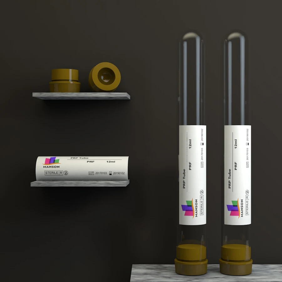 MANSON platelet rich Fibrin PRF Tube
MANSON platelet rich Fibrin PRF Tube