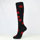 big wholesale black sport socks men anti-slip compression socks running