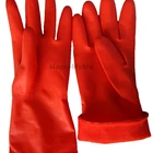 NMSAFETY red Latex rubber gloves for household Kitchen dish washing glove waterproof cleaning long Gloves