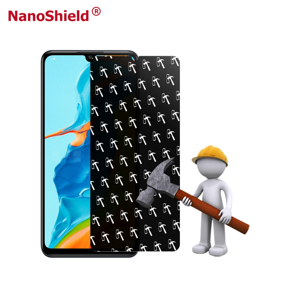 2019 P30 Series 2.5D Matte Anti Shock Nanoshield Screen Protector For Huawei P30 lite - ANKUX Tech Co., Ltd