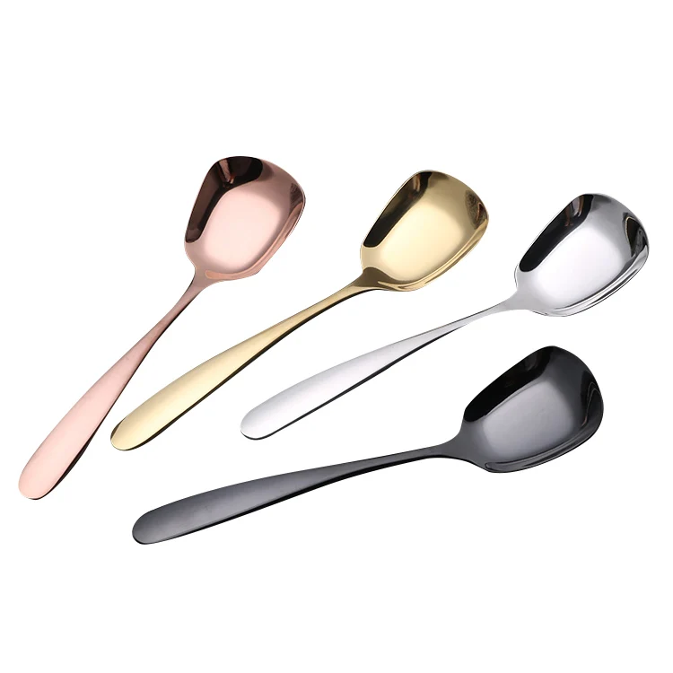 High quality 18-8 metal serving spoon stainless steel table spoon, Silver, gold, rose gold, black, blue, purple, pale gold
High quality 18-8 metal serving spoon stainless steel table spoon, Silver, gold, rose gold, black, blue, purple, pale gold