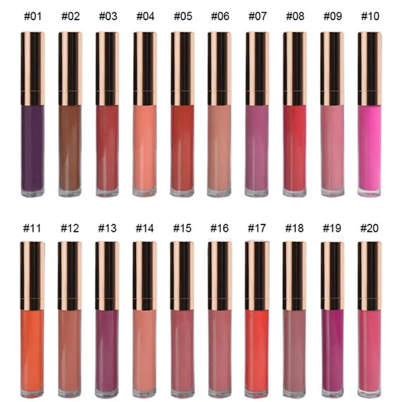 Wholesale Private Label Cosmetics Matte Liquid Lipstick