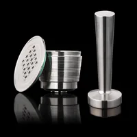 

Use 500times Nespresso Coffee Capsule Metal Capsule Refillable Reusable Compatible with Nescafe Nespresso refill Filter Cup Pods