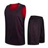 Custom team sets sublimation kids best basketball uniform design color black, basketball uniform designs for men