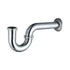 Kingchun toilet waste and flow p-trap 8 inch corrugated drain pipe