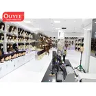 Modern Retail Beauty Shop Decoration Wig Display Showcase Furniture Hair Extension Display Rack Stand For Store Fixtures