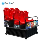 Hot Sale 7D Home Cinema Equipment Simulator motion chair 5d 6d 7d 9D 12d cinema in india