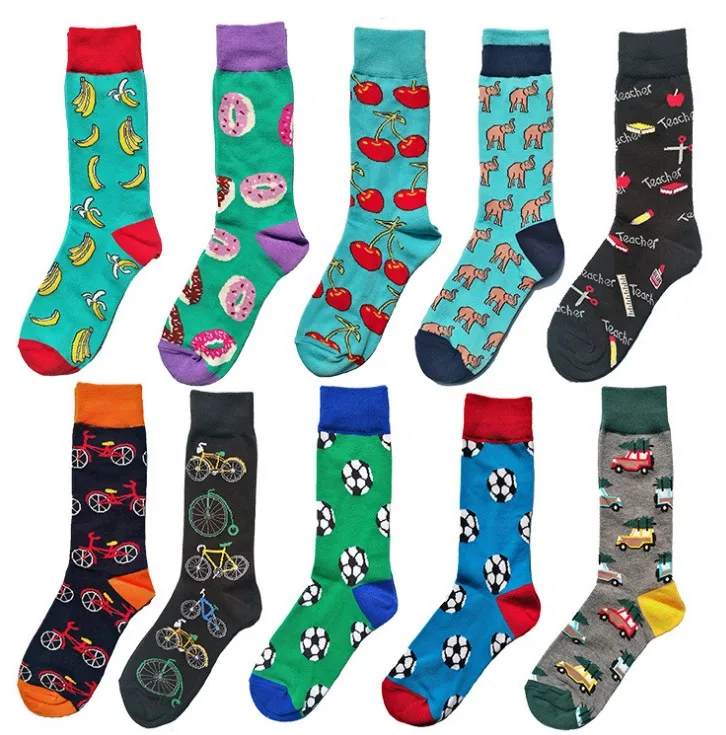 Men fashion funny socks Animal fruit donut crew socks custom gift box for ladies, Picture shown
Men fashion funny socks Animal fruit donut crew socks custom gift box for ladies, Picture shown