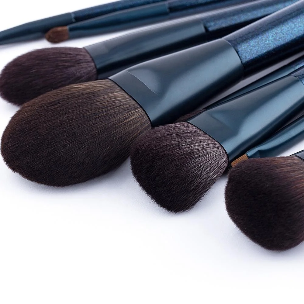 Professional Makeup Brushes Set 9pcs High-end Goat Hair Wood Handle Makeup Brushes with Shiny Leather PU Bag
Professional Makeup Brushes Set 9pcs High-end Goat Hair Wood Handle Makeup Brushes with Shiny Leather PU Bag