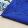 Chinese manufacturers sell cheap African elegant blue burnt fabrics for dresses