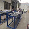 WPC wood plastic extrusion machinery produce line with bubble