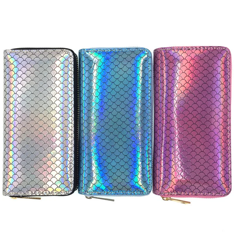 Fashion Long Wallets Lady Party Clutch Purse Laser Fish Scale Print Credit Card Holder Coin Purse
Fashion Long Wallets Lady Party Clutch Purse Laser Fish Scale Print Credit Card Holder Coin Purse