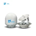Ditel V100 100cm Ku band VSAT 3-axis communication antenna satellite receiver for internet service