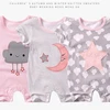 baby rompers Short sleeve Newborn Infant Baby Boy Girl clothes Cute Cartoon Printed Jumpsuit Climbing Clothes
