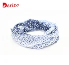 Sublimation dark blue and white dots Printing Customized Magic Multifunctional Tube Seamless Bandana