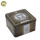 Tin Product Tin China New Product Metal Black Green Chinese Tea Packaging Tin Box
