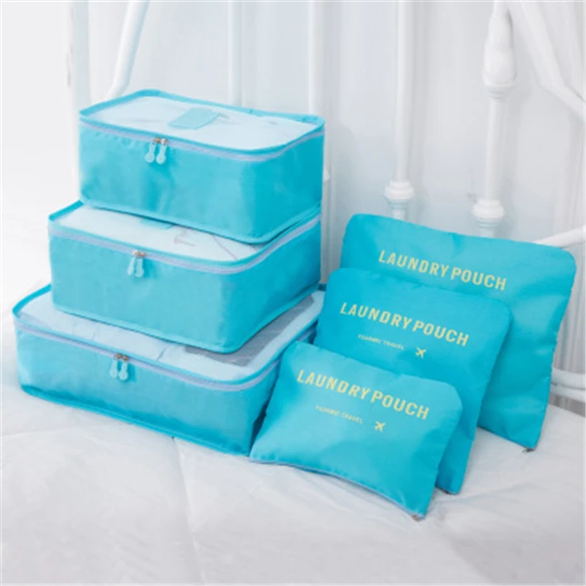 Factory Wholesale Travel Storage Bags Luggage Clothing Organizer Travel Accessories 6Pcs Packing Cubes Set, 8 colors, grey, navy, pink, blue etc
Factory Wholesale Travel Storage Bags Luggage Clothing Organizer Travel Accessories 6Pcs Packing Cubes Set, 8 colors, grey, navy, pink, blue etc