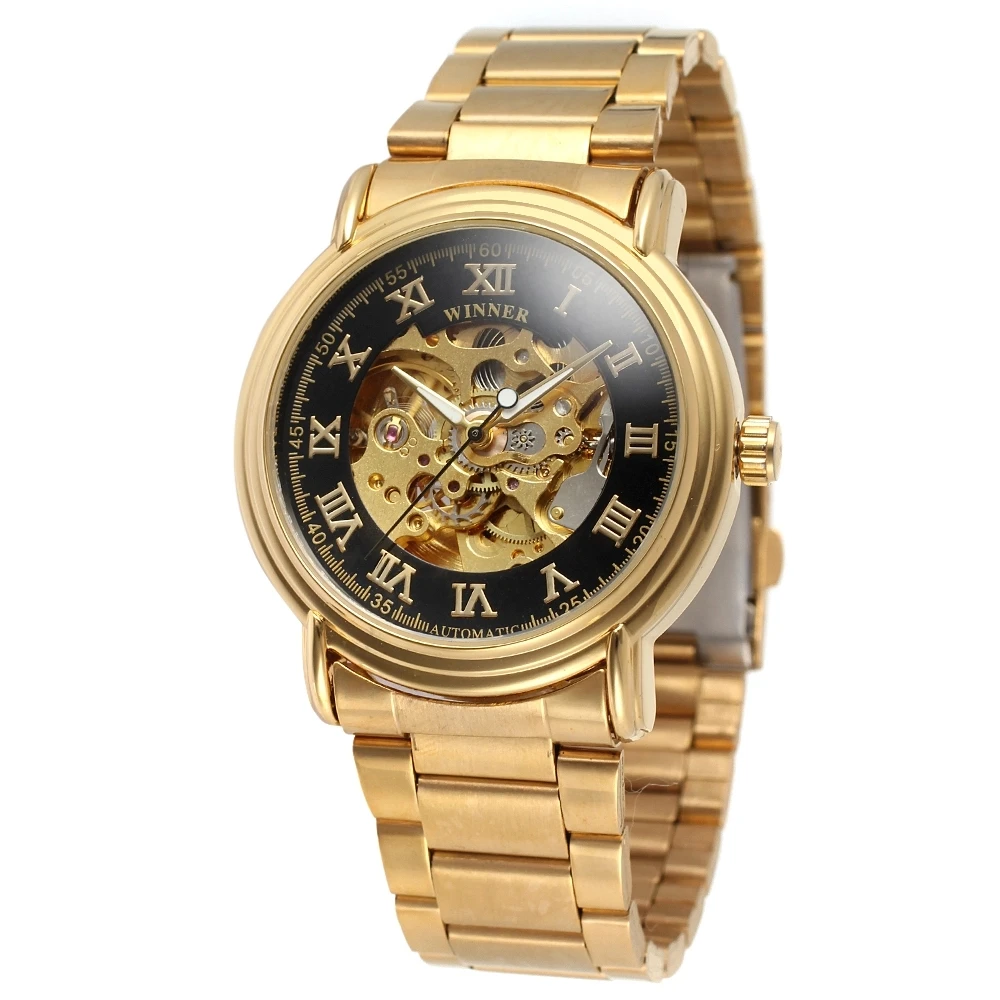 Winner 201-2 Unisex High-grade Men And Women Fashion Leisure Hollow Full Automatic Skeleton Mechanical Wrist Watch
Winner 201-2 Unisex High-grade Men And Women Fashion Leisure Hollow Full Automatic Skeleton Mechanical Wrist Watch