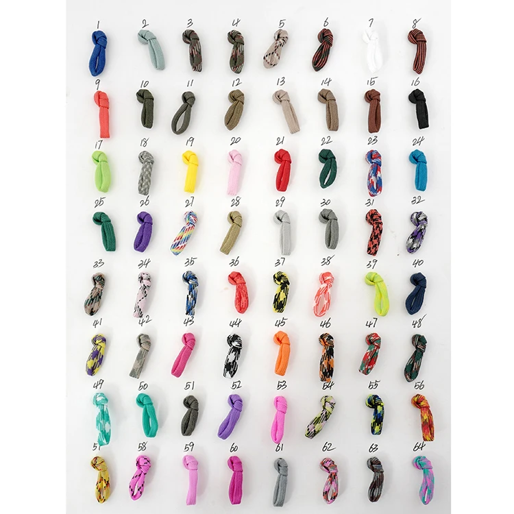 2020 New color 4mm paracord outdoor survival paracord rope, More than 300 colors
2020 New color 4mm paracord outdoor survival paracord rope, More than 300 colors