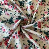 Floral pattern reactive digital printing rayon challis fabric for summer blouse