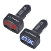 Car Charger 4 in 1 Dual USB DC 5V 3.1A Universal Adapter with Voltage/temperature/Current Meter Tester Digital LED Display