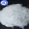 2.5D cotton short fiber polyester fabric pure white polyester/polyester staple fiber supplier 2.78*65mm