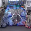 3d Printing Elephant Comforter Wholesale Modern Cotton Quality Duvet Bed Sheets Quilts Bedding Set For Kids
