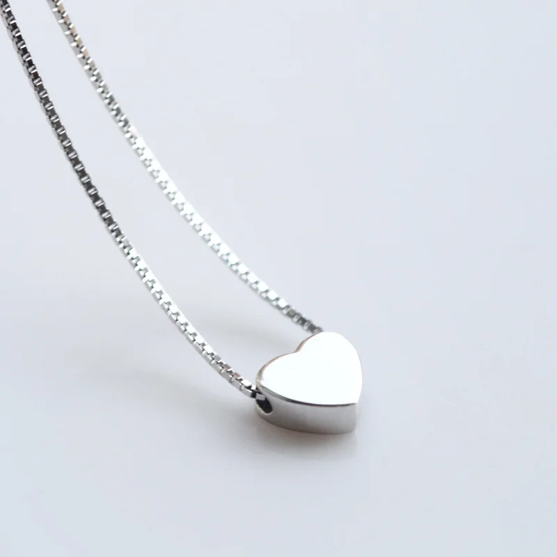 Wholesale Fashion Jewelry Heart Pendant 925 Sterling Silver Necklaces For Women Jewelry 2019
Wholesale Fashion Jewelry Heart Pendant 925 Sterling Silver Necklaces For Women Jewelry 2019