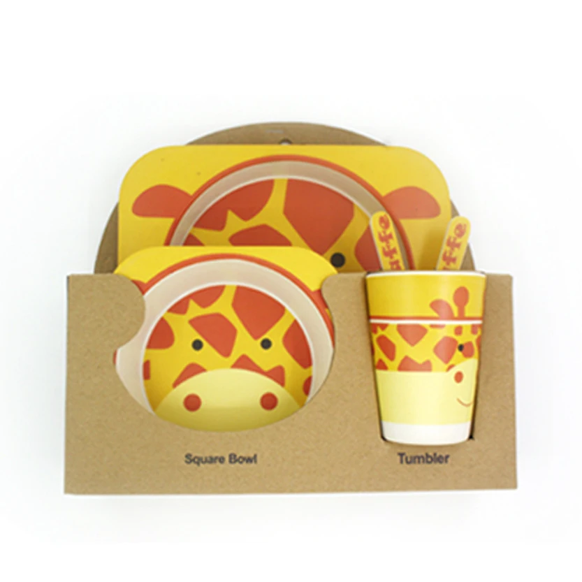 Baby Dish Tableware Children Cartoon Feeding Dishes Kids Natural Bamboo Fiber Dinnerware With Bowl Fork Cup Spoon Plate, As pictures show
Baby Dish Tableware Children Cartoon Feeding Dishes Kids Natural Bamboo Fiber Dinnerware With Bowl Fork Cup Spoon Plate, As pictures show