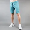 2019 Wholesale high quality fitness mens cotton sweat gym shorts