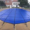 100% PP Safety Swimming Pool Cover Mesh Fabric Factory , 100% PP Pool Cover Fabric