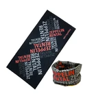 Wholesale custom printed seamless sport bandana neck tubular, multifunctional seamless head scarf