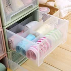 keyway underwear bra drawer organizer Plastic Stackable Storage Box