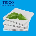 PP Hollow Sheet Plastic Building Formwork For Concrete Wooden template replacement