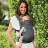New arrivals Guangzhou fancy baby carrier sling portable gray big baby sling wrap