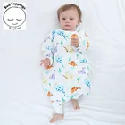 Muslin sleeping bag for newborn baby kids children 100% cotton with active print eco friendly