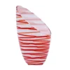 solid red color Glass Shade with shape
