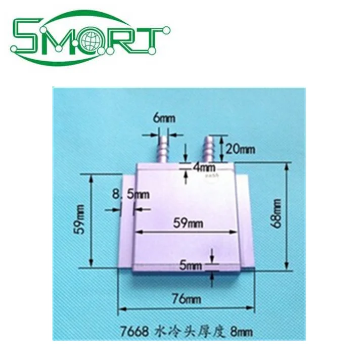 Smart 76x68x8mm syscooling water cooling block,water cooler,water cooled aluminum blue heat sinks
Smart 76x68x8mm syscooling water cooling block,water cooler,water cooled aluminum blue heat sinks