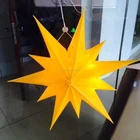 durable quality home house decoration plastic led star lights